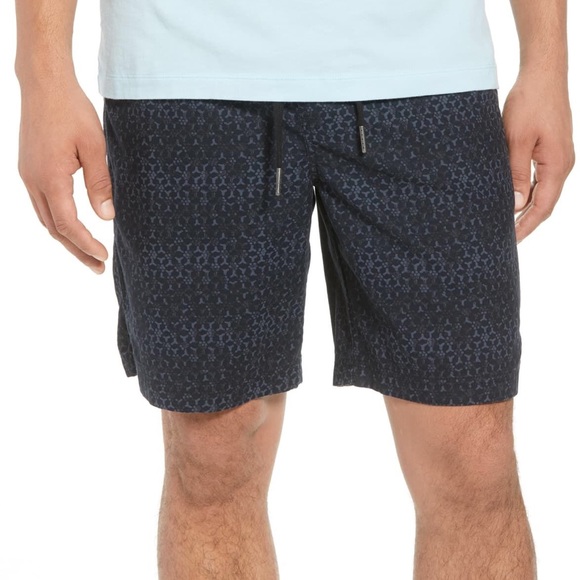 Men’s Treasure & bond e-waist print utility shorts size XL - Picture 1 of 13